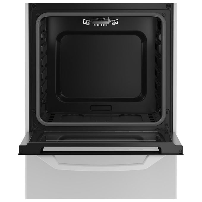 Beko CSG42009DW Cucina a Gas 4 Fuochi Forno a Gas con Grill 54 L (50x50x85 cm) colore Bianco