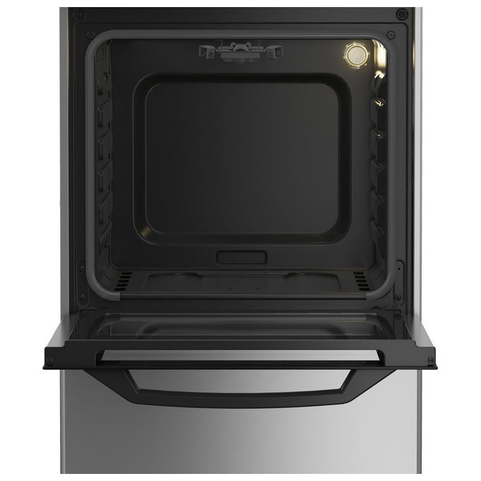 Beko CSG42011FS Cucina a Gas 4 Fuochi Forno a Gas 54 L Accensione Elettrica (85x50x50 cm) colore Argento