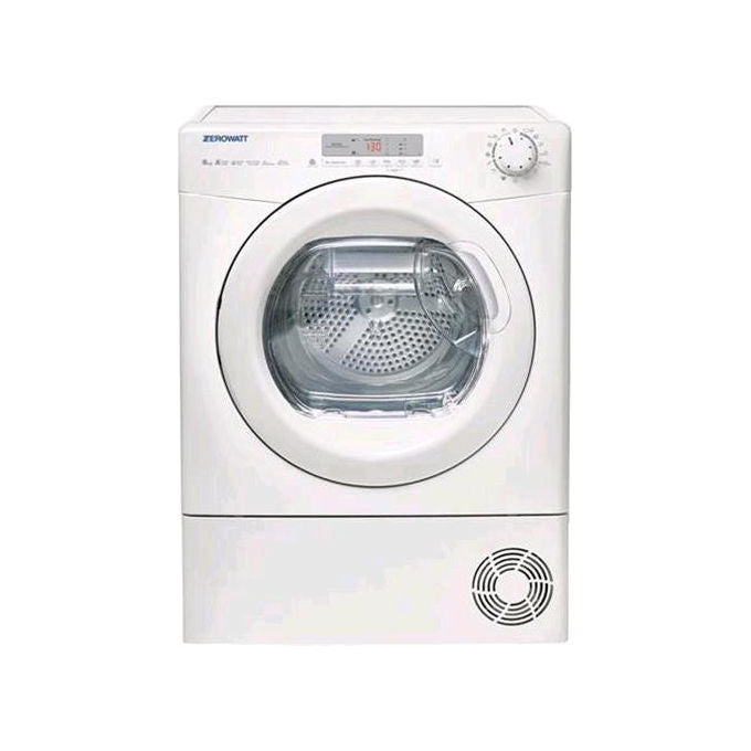 Zerowatt EOZH8A2DE-11 Asciugatrice Pompa di Calore 8 Kg Classe A++ Sensore Umidita' Anti-piega Partenza Ritardata (85x59,6x60 cm) colore Bianco