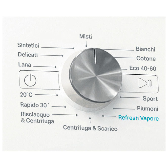 Whirlpool FFB 9269 SV IT Lavatrice 9 Kg 1200 Giri Min Classe A 6° SENSO FreshCare Vapore (85x60x63 cm) colore Bianco