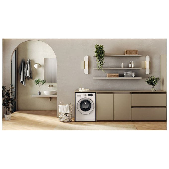 Whirlpool FFB 9269 SV IT Lavatrice 9 Kg 1200 Giri Min Classe A 6° SENSO FreshCare Vapore (85x60x63 cm) colore Bianco
