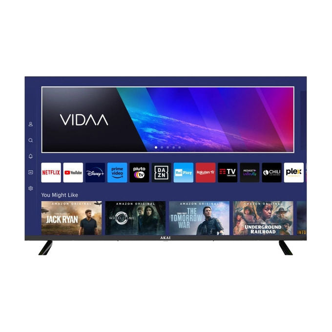 Akai Smart Tv Led 40'' Fhd Qled Vidaa Bianco