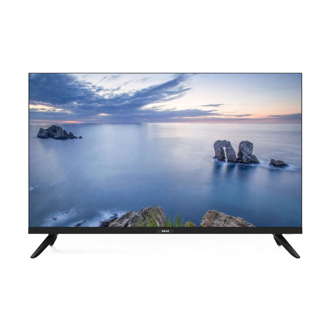Akai AKTV3239W-S Smart TV 32'' HD Ready VIDAA LED Frameless DVB-T2 Wi-Fi colore Nero