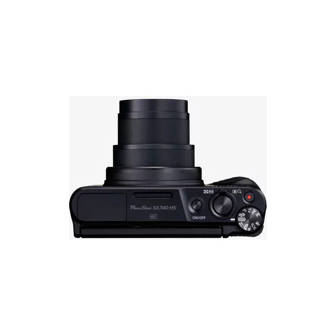 Canon SX740 HS LITE PowerShot Fotocamera Compatta 20.3 MP Zoom Ottico 40x Video 4K DIGIC 8 Wi-Fi Bluetooth colore Nero