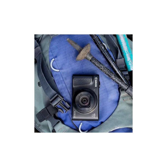 Canon SX740 HS LITE PowerShot Fotocamera Compatta 20.3 MP Zoom Ottico 40x Video 4K DIGIC 8 Wi-Fi Bluetooth colore Nero