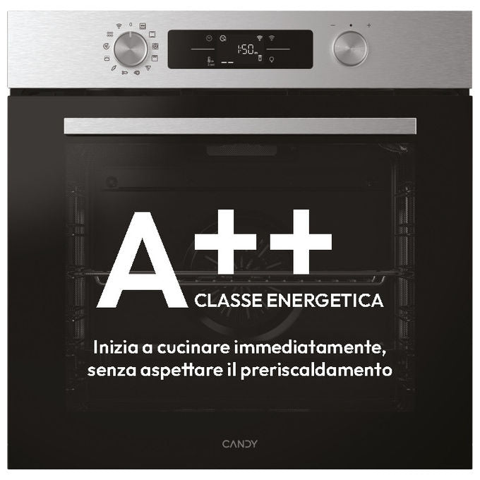 Candy CA6 N5B3EHTX1 Forno Elettrico Multifunzione Inox 78L