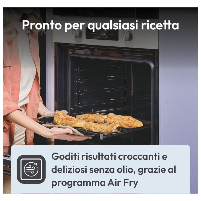 Candy CA6 N5B3EHTX1 Forno Elettrico Multifunzione Inox 78L
