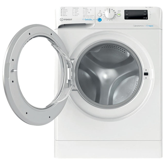Indesit Lavatrice Carica Frontale Slim 7kg 1200 giri Bianca