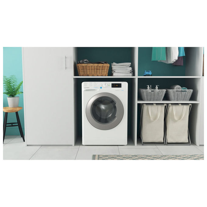 Indesit Lavatrice Carica Frontale Slim 7kg 1200 giri Bianca