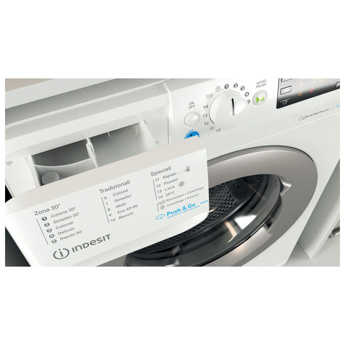 Indesit Lavatrice Carica Frontale Slim 7kg 1200 giri Bianca