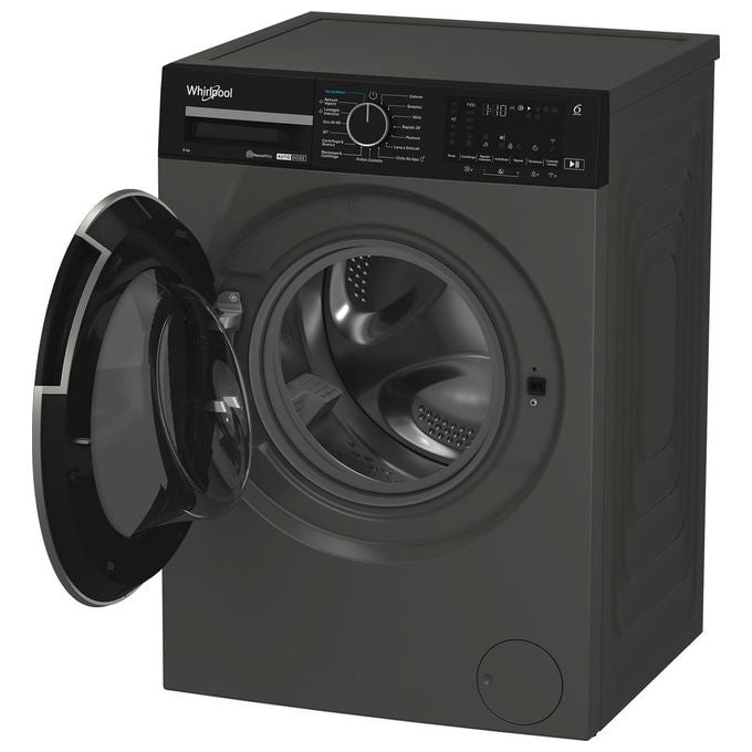 Whirlpool Lavatrice 9 Kg WiFi A-50% Inverter Grigio WPM 911G ADS IT