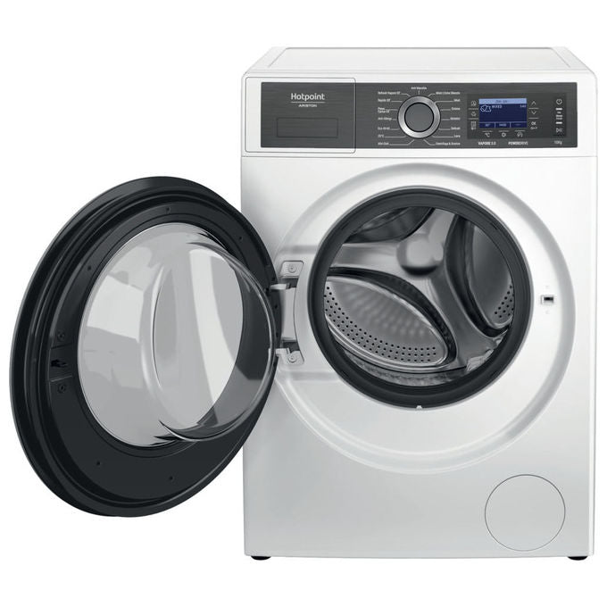 Hotpoint H6 08 GPOWER IT Lavatrice Carica Frontale 10 Kg 1400 rpm Classe A Inverter Vapore Anti-allergy (85x59x64 cm) colore Bianco