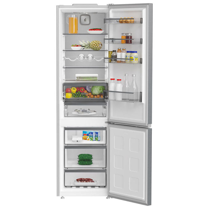 Whirlpool WHK 25404 XP8E Frigorifero Combinato Total No Frost Acciaio Inox (203.5x59.5x66.3 cm) colore Acciaio Inox