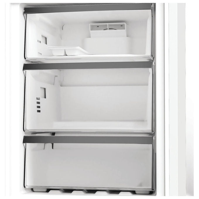 Whirlpool WHK 25404 XP8E Frigorifero Combinato Total No Frost Acciaio Inox (203.5x59.5x66.3 cm) colore Acciaio Inox