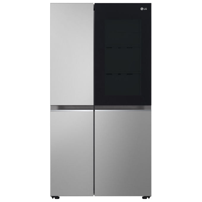 LG GSVV80PYLL InstaView Frigorifero Americano Side-by-Side 655 L 179 cm Classe E 36 dB Total No Frost Wi-Fi Touch colore Argento