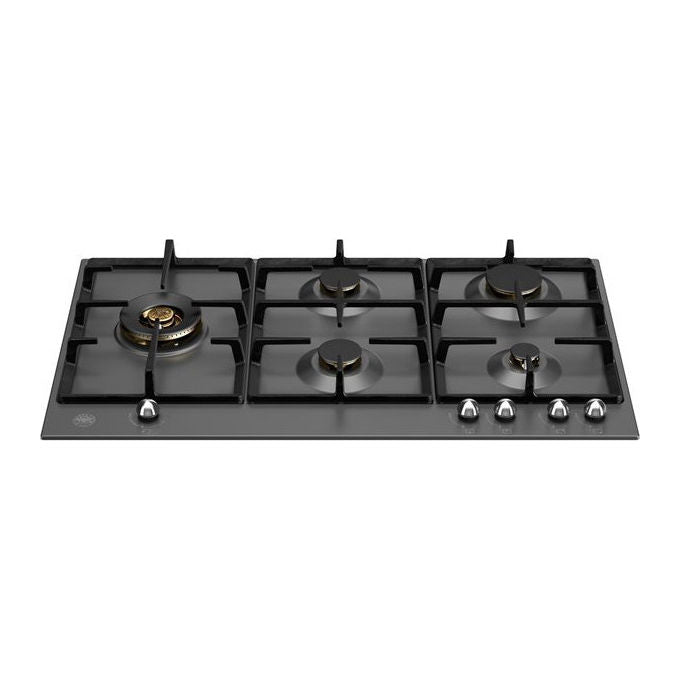 Bertazzoni P905LHERNE Piano Cottura Gas 90 cm Nero Da Incasso