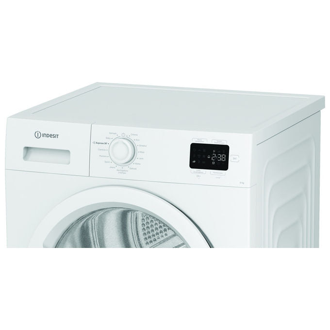 Indesit C YD 94D WW IT Asciugatrice Pompa di Calore 9 Kg Classe C 63 dB QuickDry Display Digitale (84,6x59,8x67,2 cm) colore Bianco