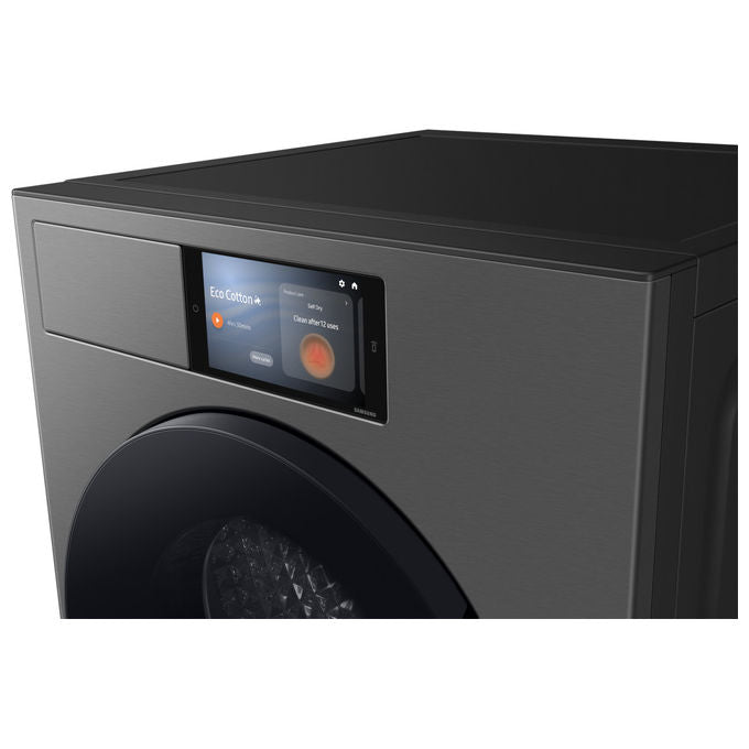 Samsung DV90F09F4SU3 Serie 9 Asciugatrice Pompa di Calore 9 Kg Classe A WiFi OptimalDry AI Energy (85x60x60 cm) colore Grafite