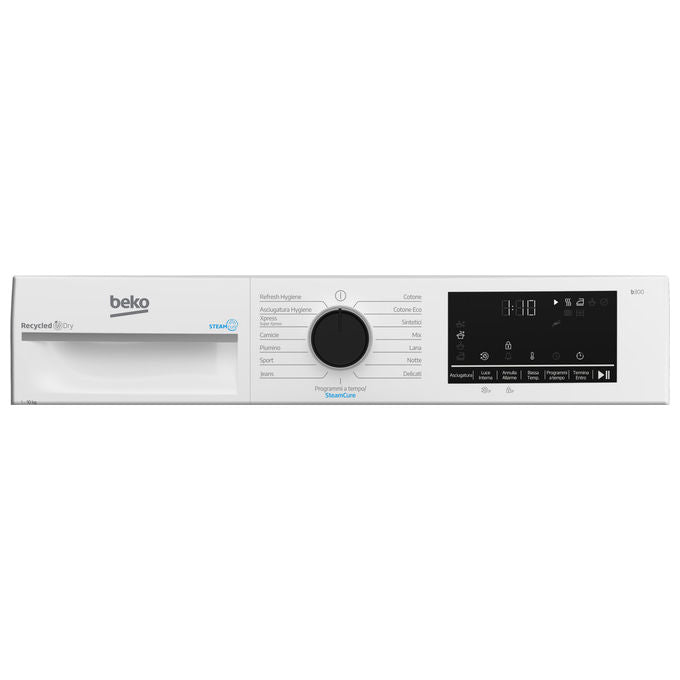 Beko BT3103IS_IT Asciugatrice Pompa di Calore 10 Kg Classe C Motore Inverter SteamCure 15 Programmi (85x60x67 cm) colore Bianco