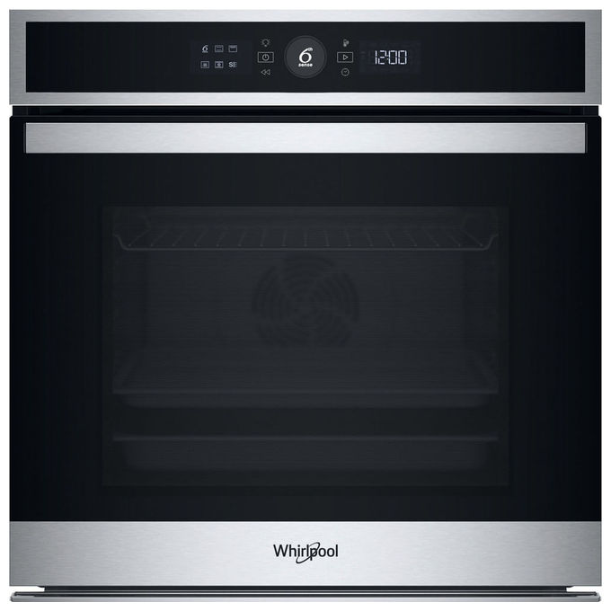 Whirlpool WOI4IS8HM0XA Forno da incasso Elettrico 73 L Classe A+ 17 funzioni Vapore Pizza Cook4 6° Senso Pulizia Idrolitica (60x56x60 cm) colore Inox