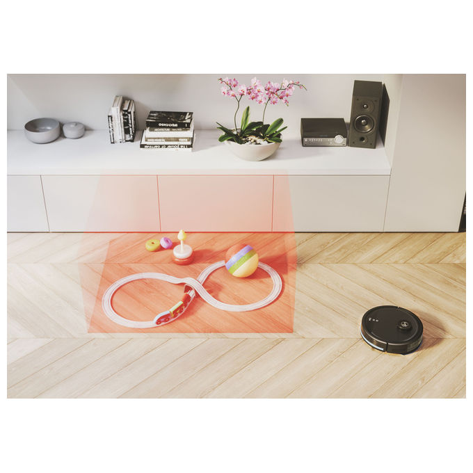 Hoover HG530H Robot Aspirapolvere Senza Sacchetto Grigio