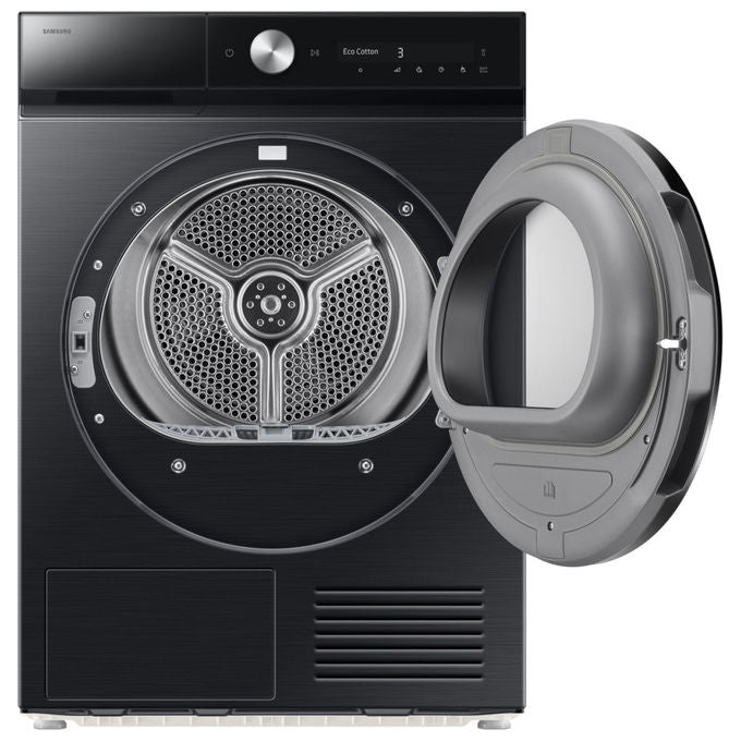 Samsung DV90DB8845GB Serie 8 Asciugatrice Pompa di Calore 9 Kg Classe A Wi-Fi AI Control QuickDrive (85x60x60 cm) colore Nero