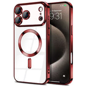 Celly Cover Trasparente Magnetica per iPhone 17 Pro Max