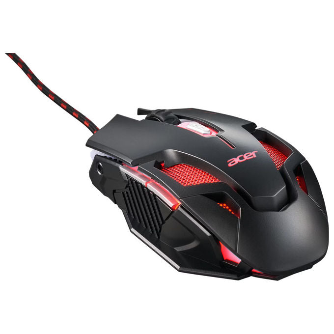 ACER Nitro Gaming NMW200 Mouse Ottico 7200 DPI Ambidestro Nero