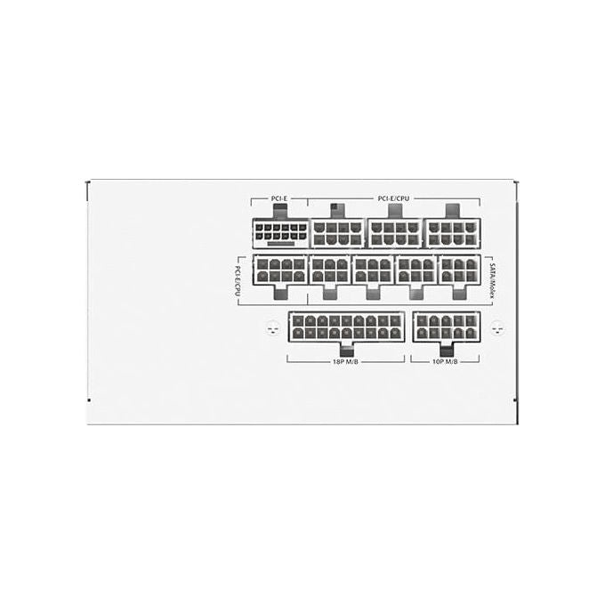 Antec GSK ATX3.1 850W Bianco 80 Plus Gold Alimentatore pc