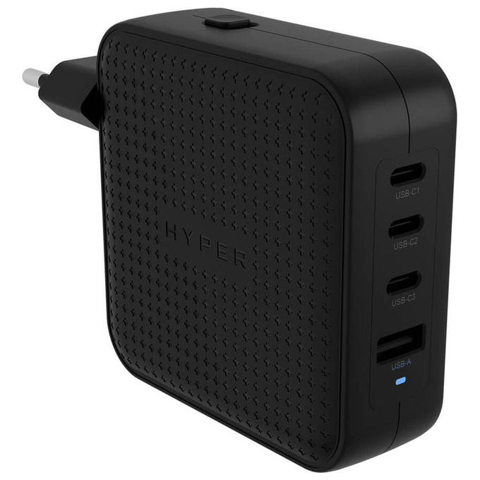 Hyper Caricabatterie USB-C 100W GaN Ricarica Rapida per Smartphone Tablet PC