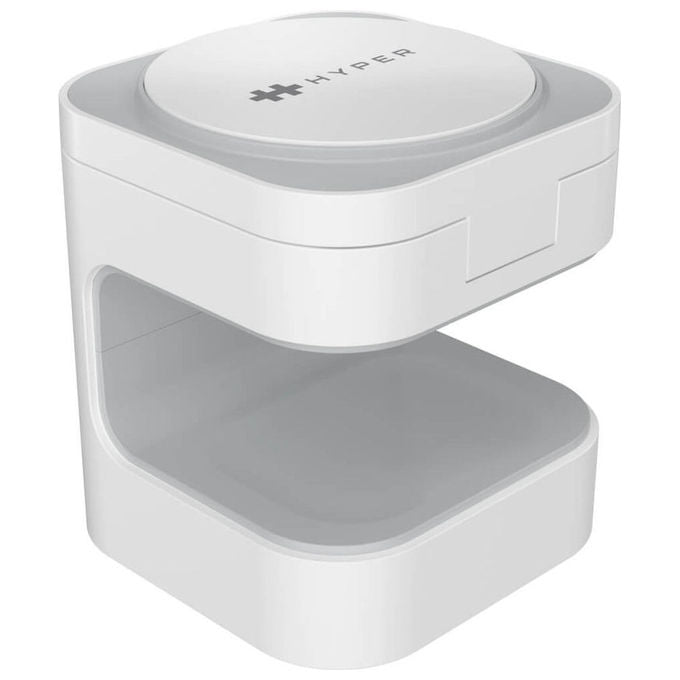 Targus HJ3320WHGL Caricabatterie Magnetico Wireless Qi2 Bianco