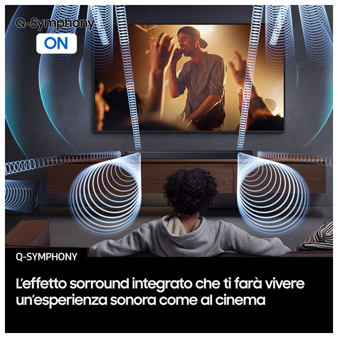 Samsung HW-Q990F-ZF Soundbar 11.1.4 canali 756 W Dolby Atmos Wireless Subwoofer e Altoparlanti Posteriori inclusi colore Nero