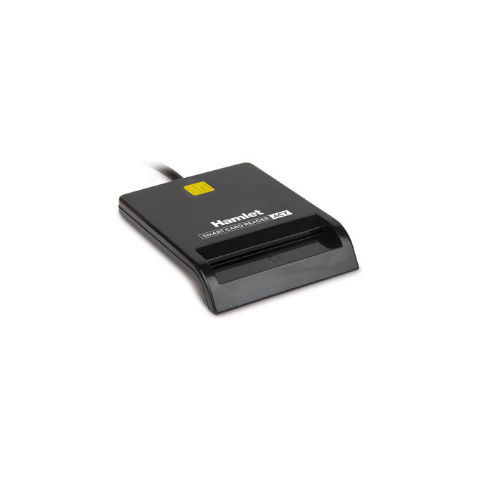 Hamlet Lettore Smart Card HUSCR-ACY Usb-C Usb-A Nero