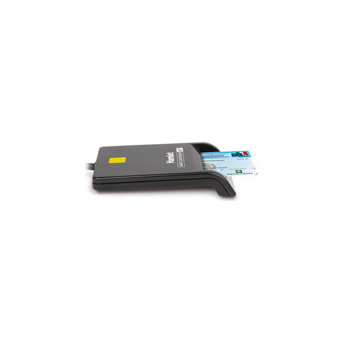 Hamlet Lettore Smart Card HUSCR-ACY Usb-C Usb-A Nero