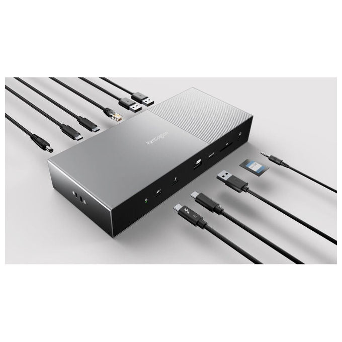Kensington Docking Station Thunderbolt 5 4K Triplo Nero-Grigio