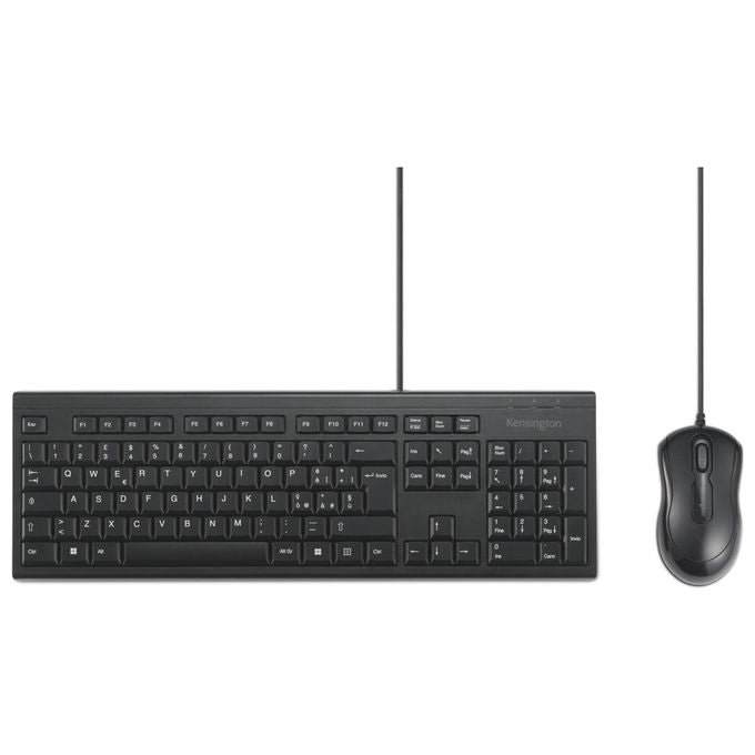 Kensington KM100 EQ Set Tastiera e Mouse USB QWERTY Italiano