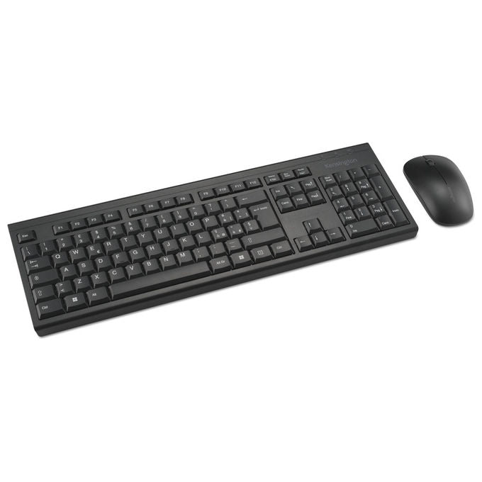 Kensington KM150 EQ Set Scrivania Wireless, Layout Italiano, Nero