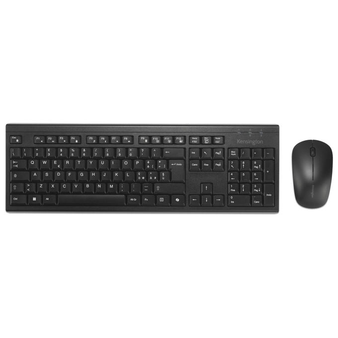 Kensington Set Desktop KM270 EQ Wireless, Tastiera e Mouse QWERTY