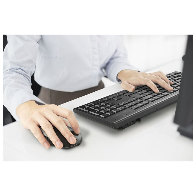 Kensington Set Desktop KM270 EQ Wireless, Tastiera e Mouse QWERTY