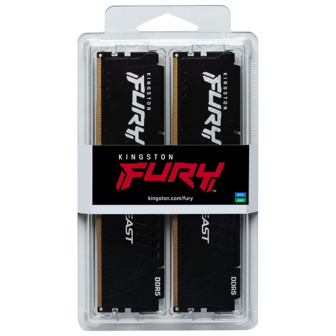 Kingston Fury Beast 32GB (2x16GB) 6000MHz DDR5 CL36 Expo