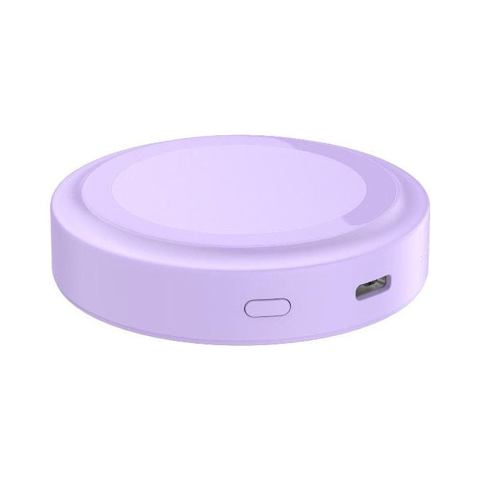 Celly MAGPB3000VL Powerbank Wireless Magnetico MagSafe 3000 mAh 5W USB-C colore Viola
