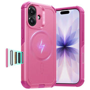 Celly Custodia Rosa Magsafe Compatibile con iPhone 17