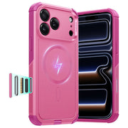 Celly MagSand Custodia Rigida Rosa Magsafe per iPhone 17 Pro
