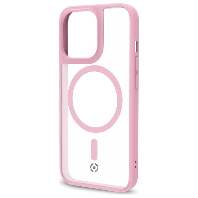 Celly Custodia rigida iPhone Air rosa Magsafe policarbonato