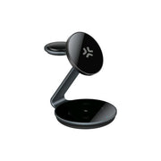 Celly Caricabatterie Magnetico Wireless 3 in 1 MagSafe Nero