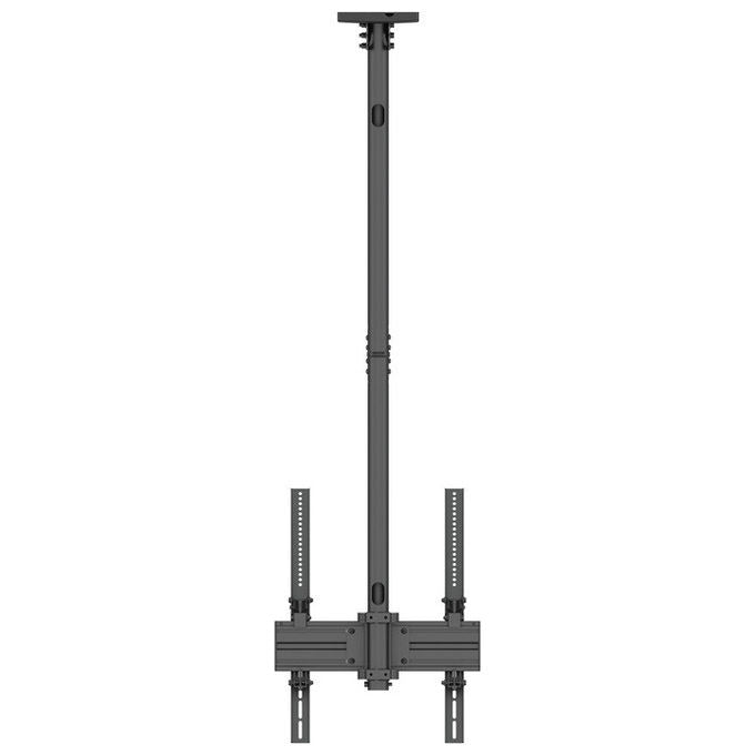 Multibrackets Supporto da Soffitto per Display 70'' Nero VESA 400x600