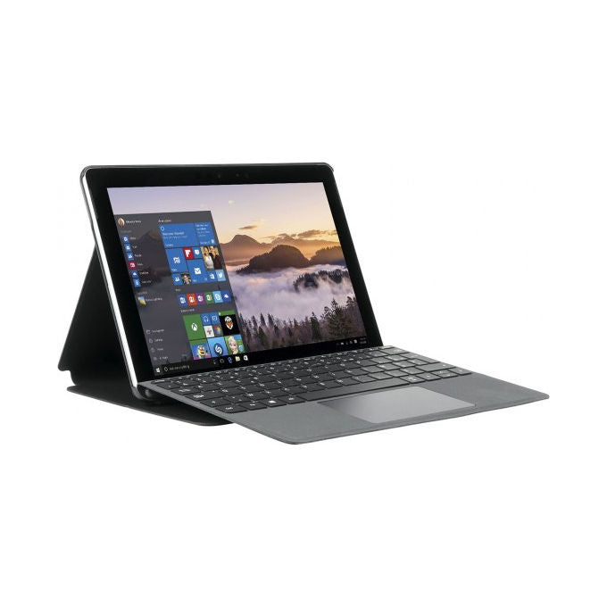 Mobilis Custodia a Libro Nera per Microsoft Surface Go 10 Pollici