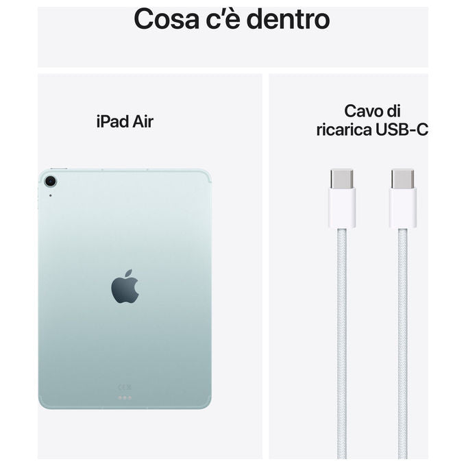 Apple iPad Air 11'' Wi-Fi + Cellular 128GB Blu