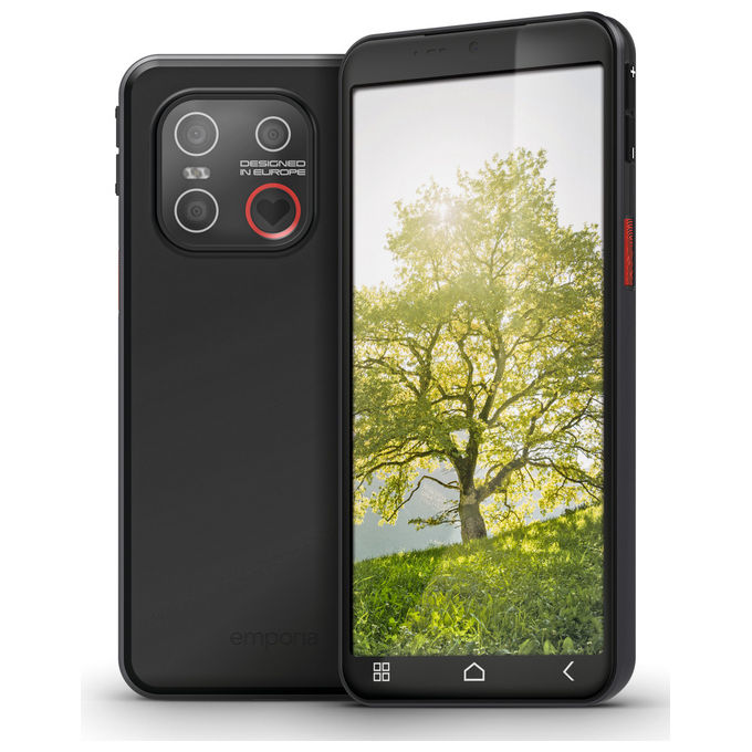 Emporia SMART.ME7 Smartphone 5.45'' 6GB 128GB Android Nero