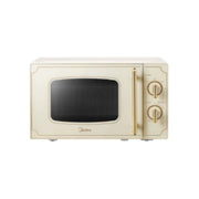 Midea MM720CJ7 Forno a microonde Solo Microonde 20 L 700 W 5 Livelli di Potenza Scongelamento colore Crema